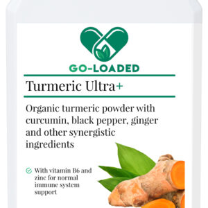 front label for turmeric ultra+